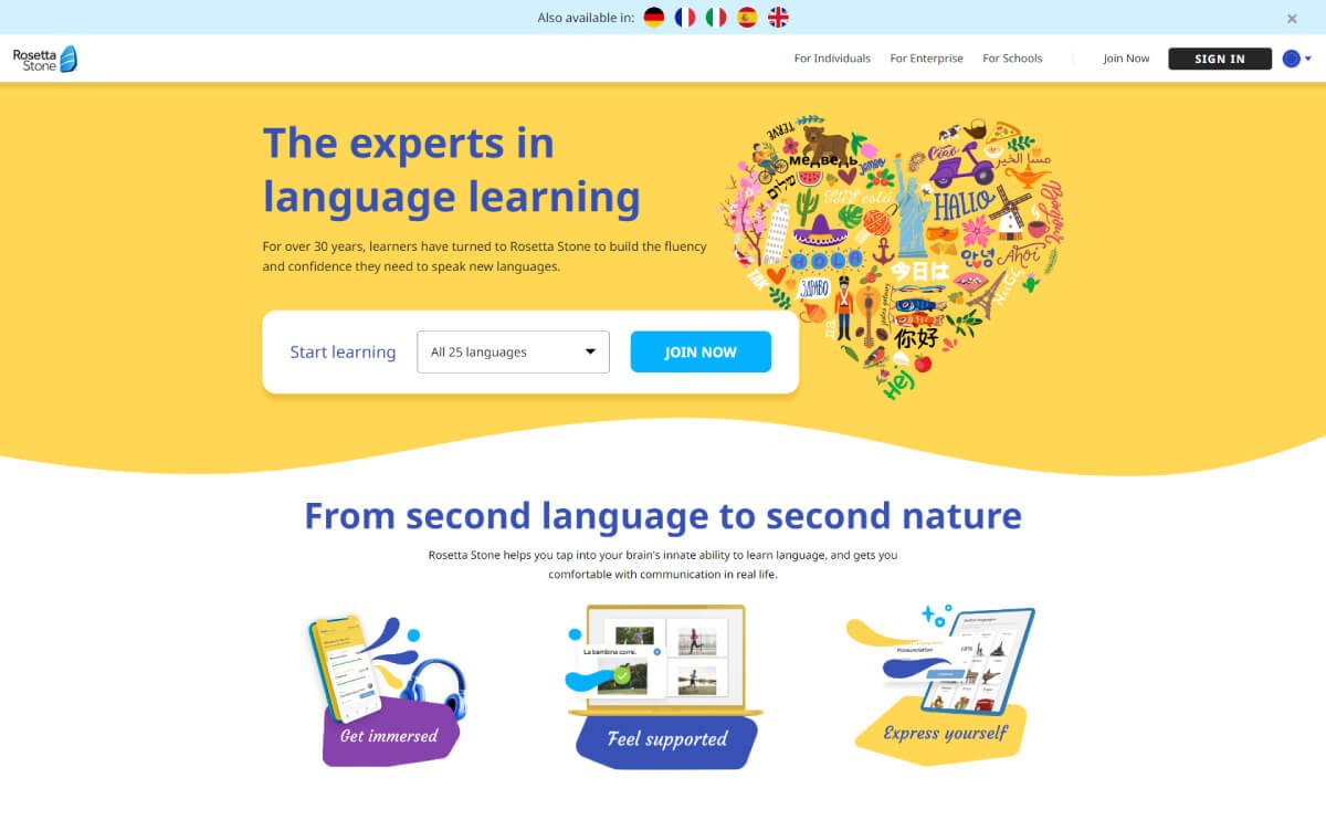 Rosetta Stone Features, Pros & Cons: Is It the Right Language Tool?